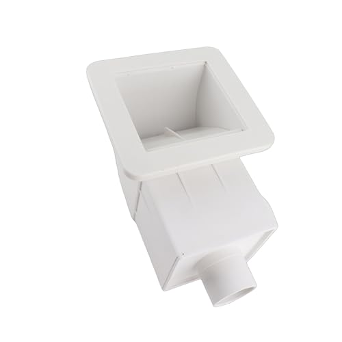 Haofy Kit d'écumoire de Piscine de 1,5 Pouces, équipement de Nettoyage de Piscine en Plastique Robuste, Installation et Connexion Faciles pour Toutes Les Piscines et Spas