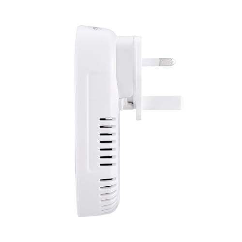 Image of INKBIRDPLUS 3-in-1 Plug-in Carbon Monoxide Detector for Home (UK Plug) | Air Quality Monitor with Temperature & Humidity Sensor, IPS HD Display, Loud Buzzer Alarm, CO Detector for Office, School