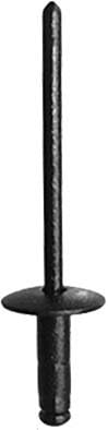 SWORDFISH 64908 - Aluminium Rivet (Black) for Toyota 90269-06054 Package of 25 Pieces
