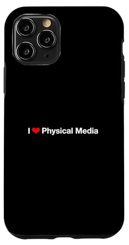 I Heart Physical Media Coque pour iPhone 11 Pro