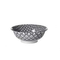 Flirt by R&B Geschirr-Serie Takeo Leaves Material Salatschale 21 cm Takeo Leaves