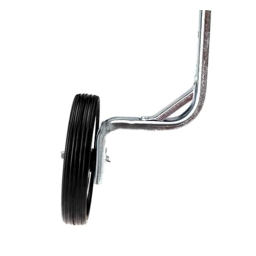 Ruedas de Entrenamiento Ajustables y Resistentes Abaodam para Bicicleta, Estabilizadores de Acero para Equilibrio en Bicicleta, Color Negro y Plata miniatura 5