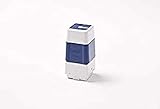 6 sellos de 20 x 20 mm Brother PR2020E6P - Montura de Sellos Azul (6 Sellos de 20 x 20 mm)