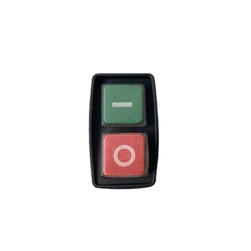 Interruptor electromagnético YCZ2 de reinicio con 4 pines 220V botón rojo verde 4