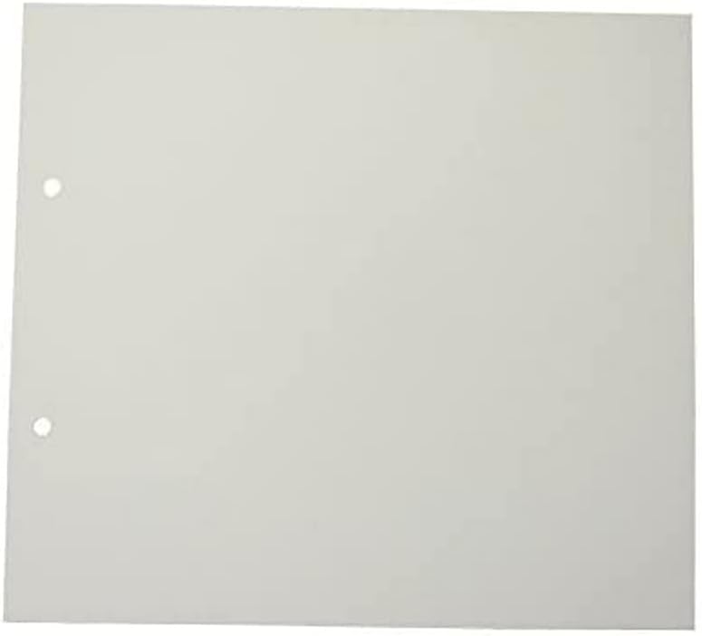 Rössler Photographic Ring Binder Refill, 229 x 209 mm 15 Sheets Off-White