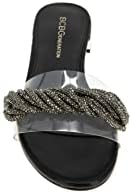 BCBGeneration Women's DARLI Flat, Black/Smoke, 7.5 | Image 4