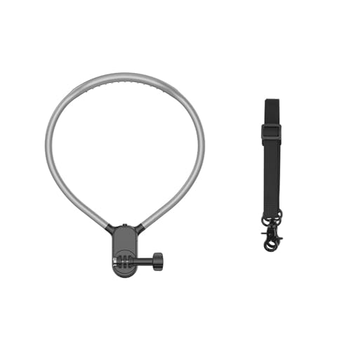 Support de cou pour caméra Action 5Pro avec clip rotatif réglable