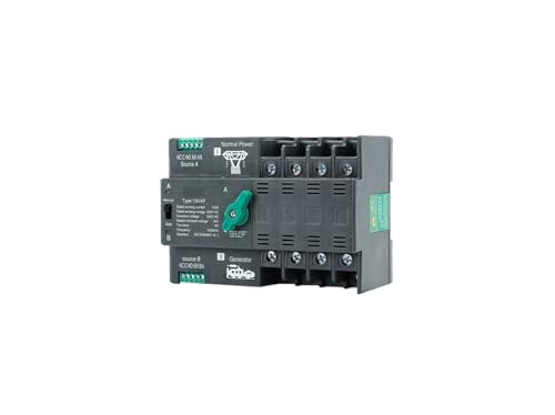 Commutateur automatique double puissance 80A pour électricité maison