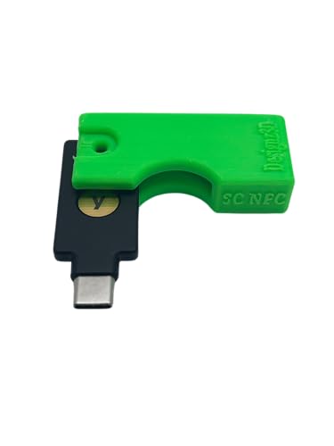 Image of Yubikey Protector Flip Case Keychain Holder (5 NFC / 5C NFC)