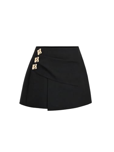 SOLY HUX Hosenrock Damen Kurze Hose Shorts Elegant Röcke Freizeitrock...