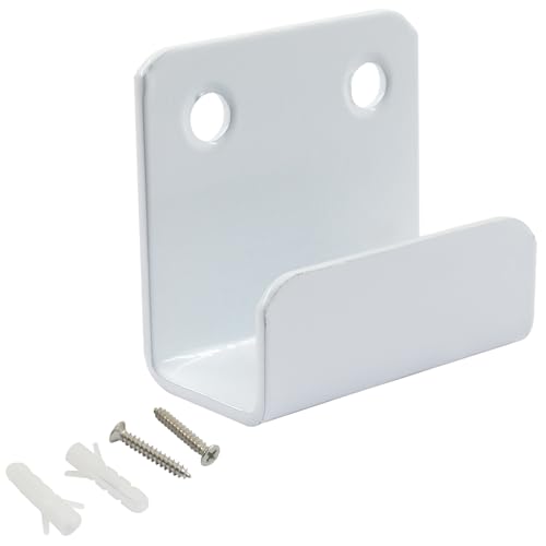 Crochet en acier inoxydable blanc BokWin pour miroir chic