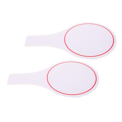 Happyyami Pcs Single-Sided Outdoor Scoreboard Foam Handheld Writing Scoreboard for Sports Events Dry Erase Paddle