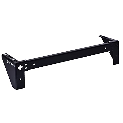 RackPath 2U Vertical Wall Mount Rack - Heavy Duty 125lbs Capacity Vertical Mounting Bracket by RackPath - Image 4