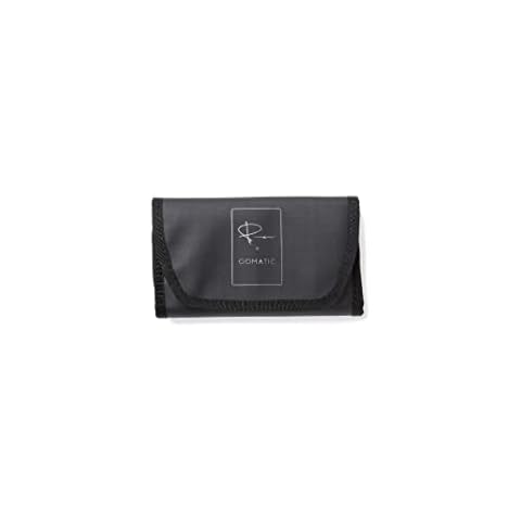 Gomatic McKinnon Memory Card Case- Durable SD Memory Card Protective Holder, Fits 6 SD & 2 C-Fast Cards with Zipper Pocket for Mini-SD Cover