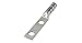 Panduit LCC1/0-38D-X Code Conductor Copper Compression Lug, 2 Hole, 1/0 AWG, 3/8-Inch Stud, 1-Inch Hole Spacing