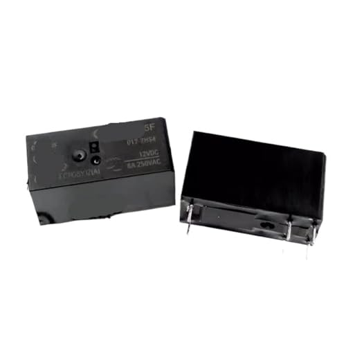 Relais HF115F 012-2HS4 12V DC 8A 6 broches pour circuits électroniques