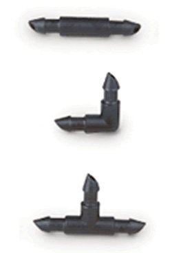 Rainbird XBF1CONN 1/4 Barb Coupling Connector Transfer Fitting 50 Pack