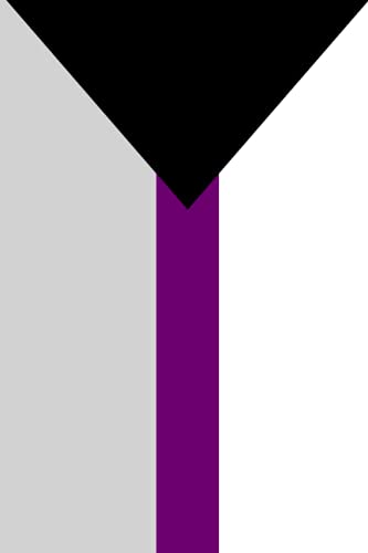 Demisexual Pride Flag Notebook: Blank Demisexual Flag Notebook, Journal for Demisexuality identity Pride, 120 Pages, 6'x9' Soft Cover, Matte Finish