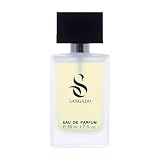 SANGADO Invencible Perfume para Hombres, Larga Duración de 8-10 Horas, Olor Lujoso, Amaderada Acuática, Francesas Finas, Extra Concentrado EDP, 50 Ml