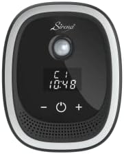 Sirena Air Ionizers for Home Negative Ion Filtration System, Quiet Air Freshener for Bedroom, Kitchen, Removes Odors, Smoke, Dust, Pets, Mini Ionic Air Purifier w/ built in Clock and Night Light (1)