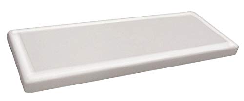 KISSLER Plastic Tank Cover, White, for Use with Universal Fit
