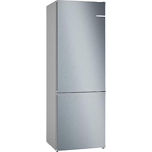 Bosch KGN492LDF Serie 4 vrijstaande combi-koelkast, 203 x 70 cm, roestvrij staal