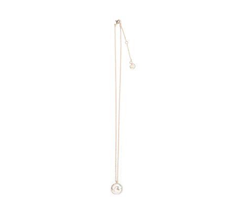 Pura Vida Rose Gold Stone Wave Necklace - Brass Base, Exclusive Design - 16 Inches, 2-Inch Extender #TOP2