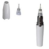 HAMON Elektrischer Diamond Painting Stift,Werkzeuge & Zubehör für DIY Diamantmalerei Ergonomisches Diamond Painting Zubehör with Vacuum Pump Painting Stift Cordless Electric Painting Pen (Weiß)