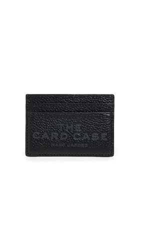 Marc Jacobs Womens The Leather Card Case Black Onesize
