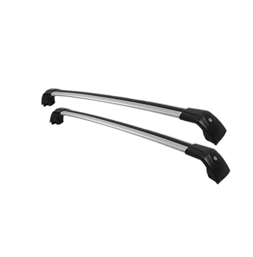 Barres de toit Q4 E-tron SUV 2021+ porte-bagages haut de gamme en alu profilé Black Silver