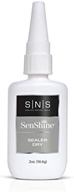 SNS Nail Polish for Nail Dip Powder, SenShine Sealer Dry Refill - Sealing & Hardening Agent for Dip Powders - Hardens Manicure Layers, Low-Odor & No UV Lamp Required - 2 FL OZ