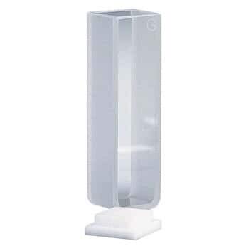 1-G Paired Glass Cuvettes w/PTFE Cover; Square, 10 mm, 3.5 mL, 2/Pk