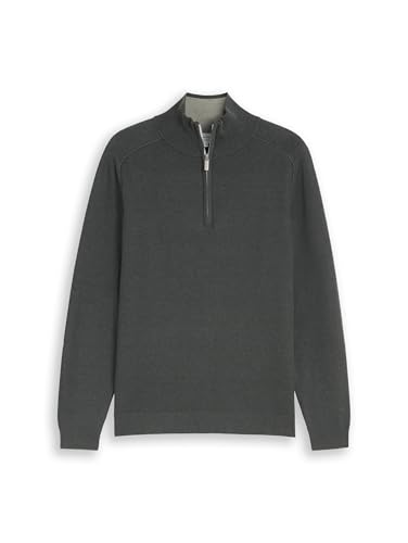 TOM TAILOR Herren Troyer Strickpullover – Ansicht 4
