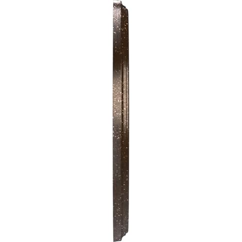Image of Ekena Millwork CMP13BEAMB Berkshire Thermoformed PVC Ceiling Medallion (Fits Canopies up to 5 3 /4 inch), 13 inchOD x 3 1 /2 inchID x 3 /4 inchP, Textured Metallic Mystic Brown