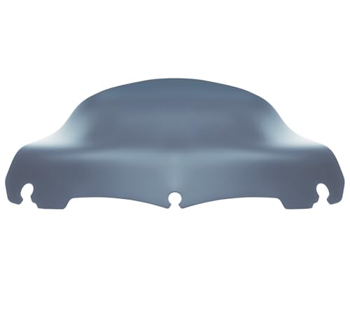 Pare-brise wave noir 9 pouces de finition supérieure pour Touring FLHT FLHX 2014-2024