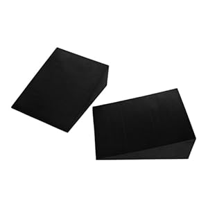 Yoga Foam Wedge – Slant Board For Yoga EVA Foam Wedge Calf Stretch Board Calf Stretcher Slant Blocks Squat Wedge For Workout, Exercise, Knee Pad, Back Support, Footrest Cushion