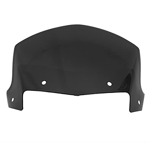TsoLay Carenado de faros delanteros de motocicleta transparente marrón parabrisas para Ybr 125 2014-2017