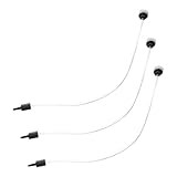 DIYEAH 3 Stück Teiliges Vakuum schlauch Lochanschluss Kompatibel mit Vakuumiergeräten für Externe Lebensmittelversiegelung Luftdichter Adapter für Vakuumgläser und Behälter Platzsparende