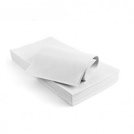 Tovaglie TNT - Formato cm. 100x100 - Confezione da 25 tovaglie in Tessuto Non Tessuto Ideali per ristoranti, pizzerie, alberghi, trattorie (25, Bianca)