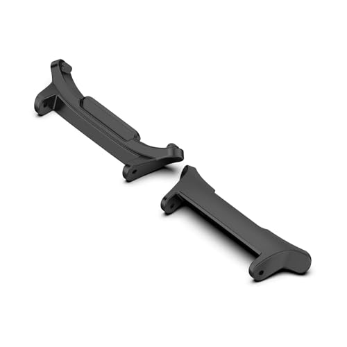 SCHIK 2PCS Quick Fit Adapter For Samsung Galaxy Watch 7 Ultra 47mm Accessories Stainless Steel Connector(Black-24mm)