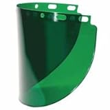Fibre-Metal 280-4178DGNBP High Performance Wide View Faceshield Windows, Dark Green, Wide View, 16 1/2