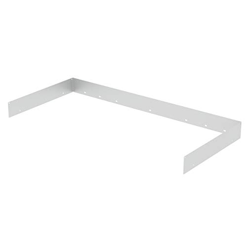 National Public Seating NPS 24x60 Adjustable Glides Wood Science Lab Table with HPL Top in Black