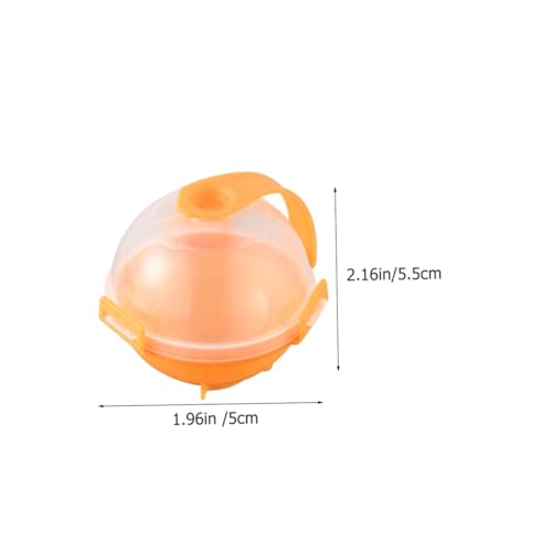 Molde para cubos de hielo esféricos naranja SHINEOFI 12 piezas miniatura 2
