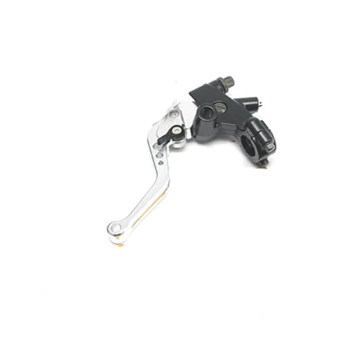 Maître-cylindre de frein moto hydraulique double 7/8 et levier fluide