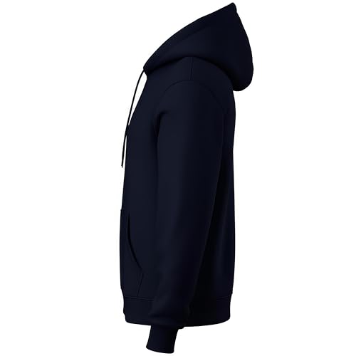 Image of boffi ... Unisex Hooded Sweatshirt, Black and Grey, Casual Pullover