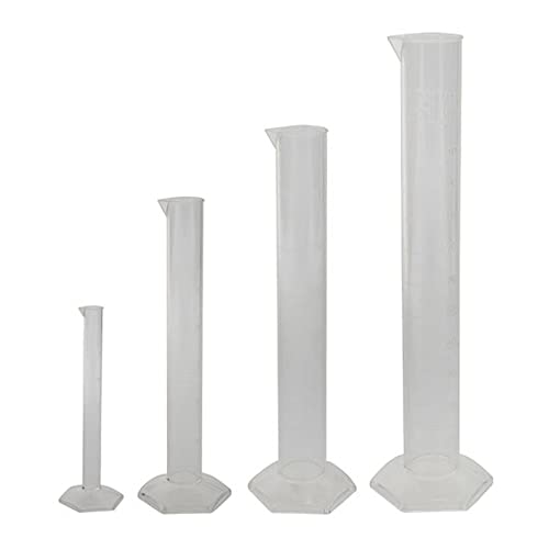 Image of Azlon 237885 Polymethylpentene Economy Molded Graduated Cylinder, 500ml Capacity (Case of 6)