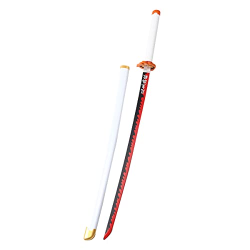 NYDCTHOM Demon Swerer Sword, Couteau en Bois, Manga Prop, Tomioka Yoshio Cosplay, Ninja Katana Arme, Jouets pour Enfants, pour Les Amoureux de l'anime - 104 cm Cover
