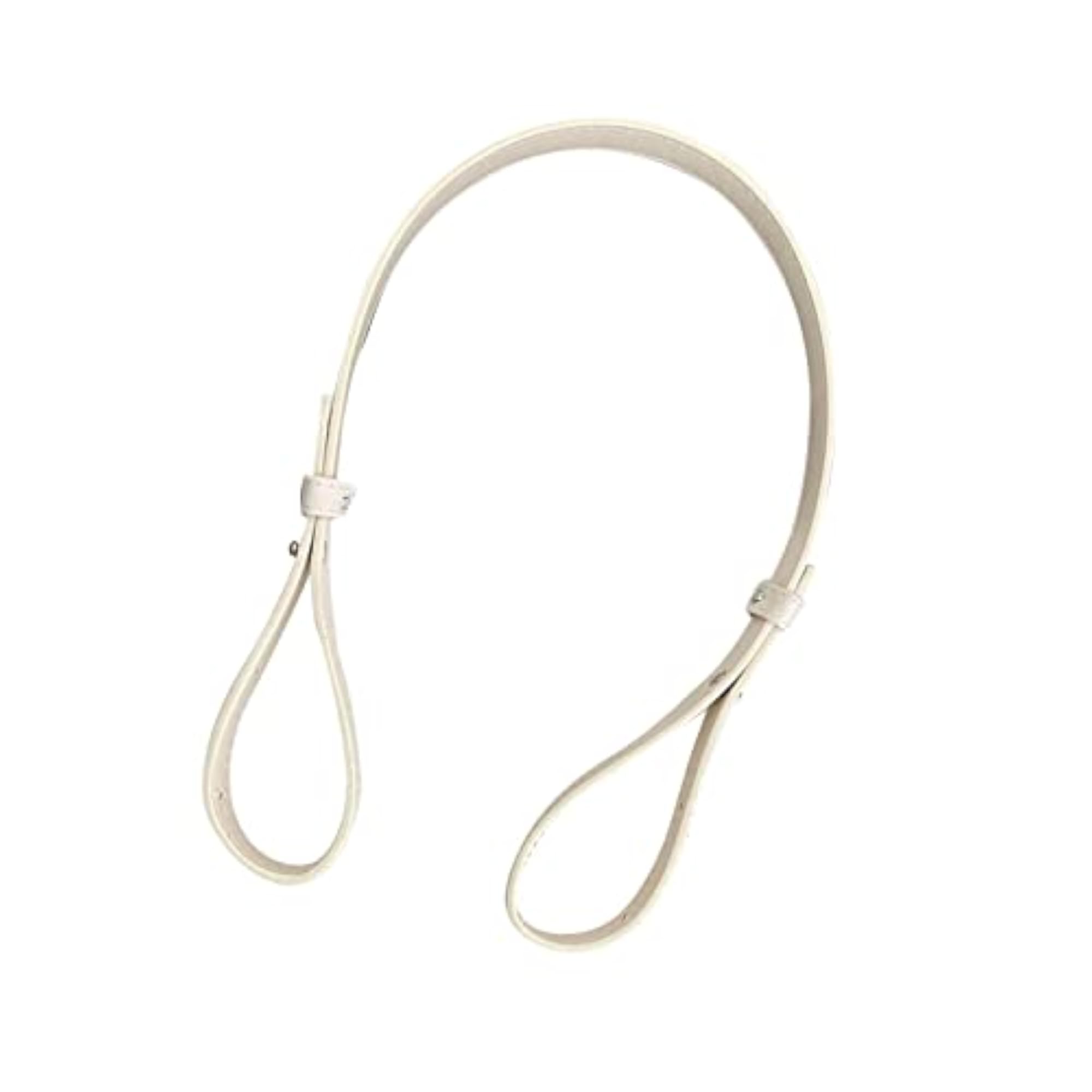 PU Leather Shoulder Strap for Tote Bag, White