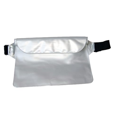 Riñonera multifuncional de tres capas con correa para la cintura, pantalla táctil, PVC, para playa, barco, natación, kayak