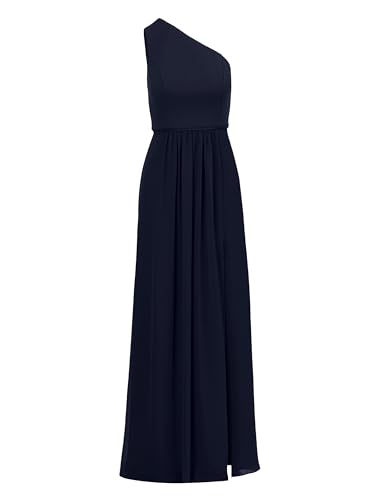 Image of Adrianna Papell One Shoulder Chiffon Gown